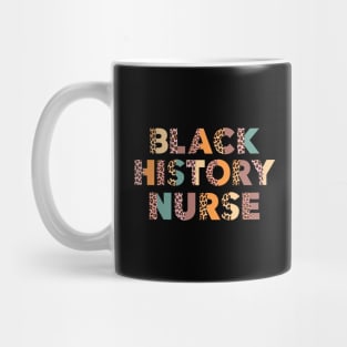 Black nurse gifts for black history month nurse Mug